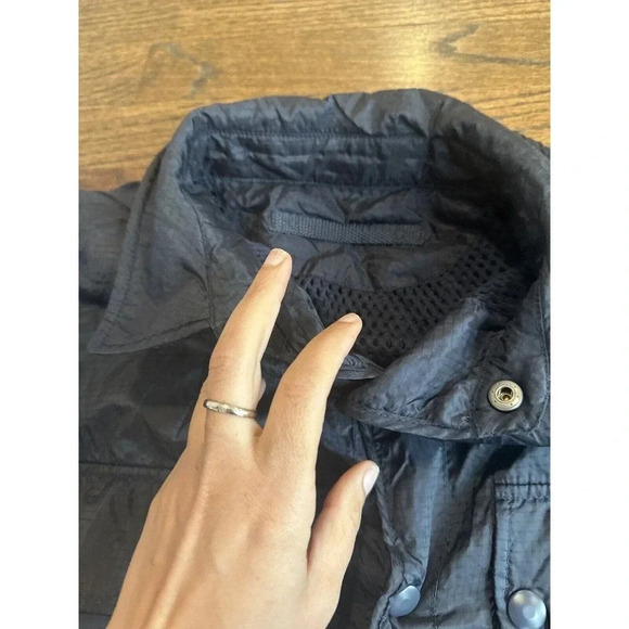 SEMPACH Mens Navy Blue Maske Parachute Ripstop Overshirt Jacket Medium B0851 - Picture 7 of 16